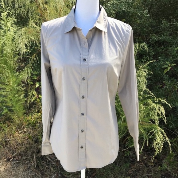 J. Crew Haberdashery Gray Button Down shirt - Picture 2 of 7